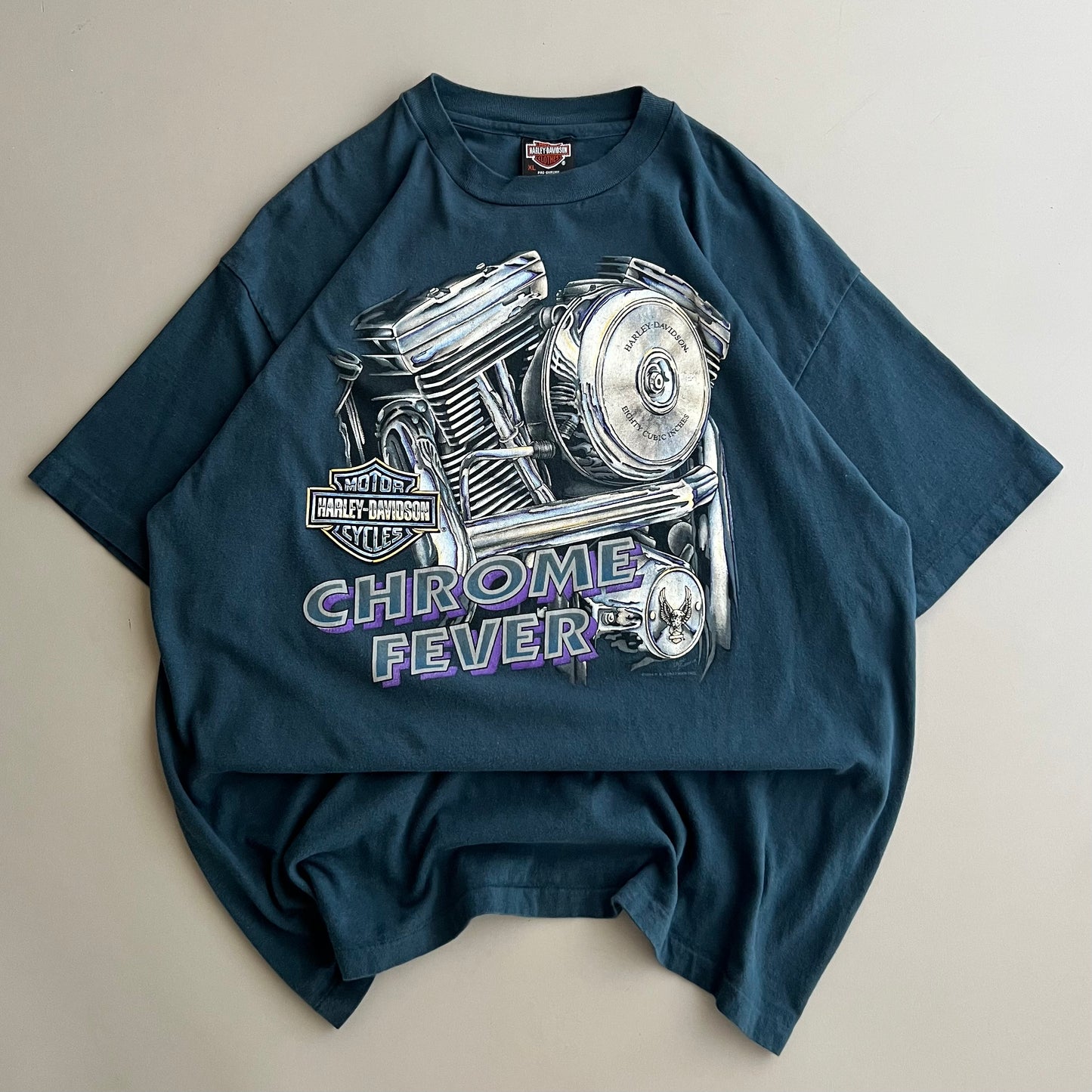 XL 1994 Harley Davidson Chrome Fever T-shirt