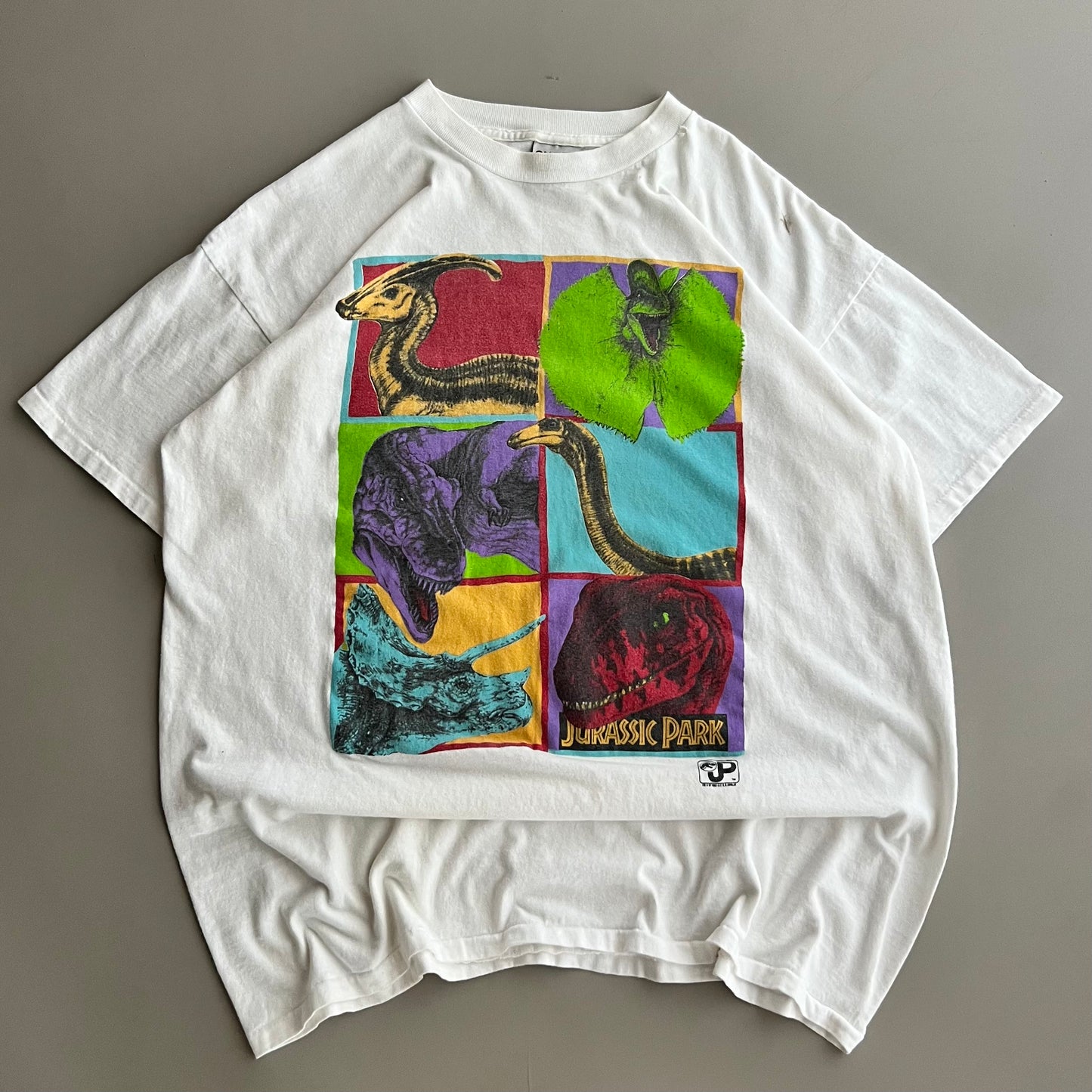 XXXL 1993 Jurassic Park Pop Art T-shirt