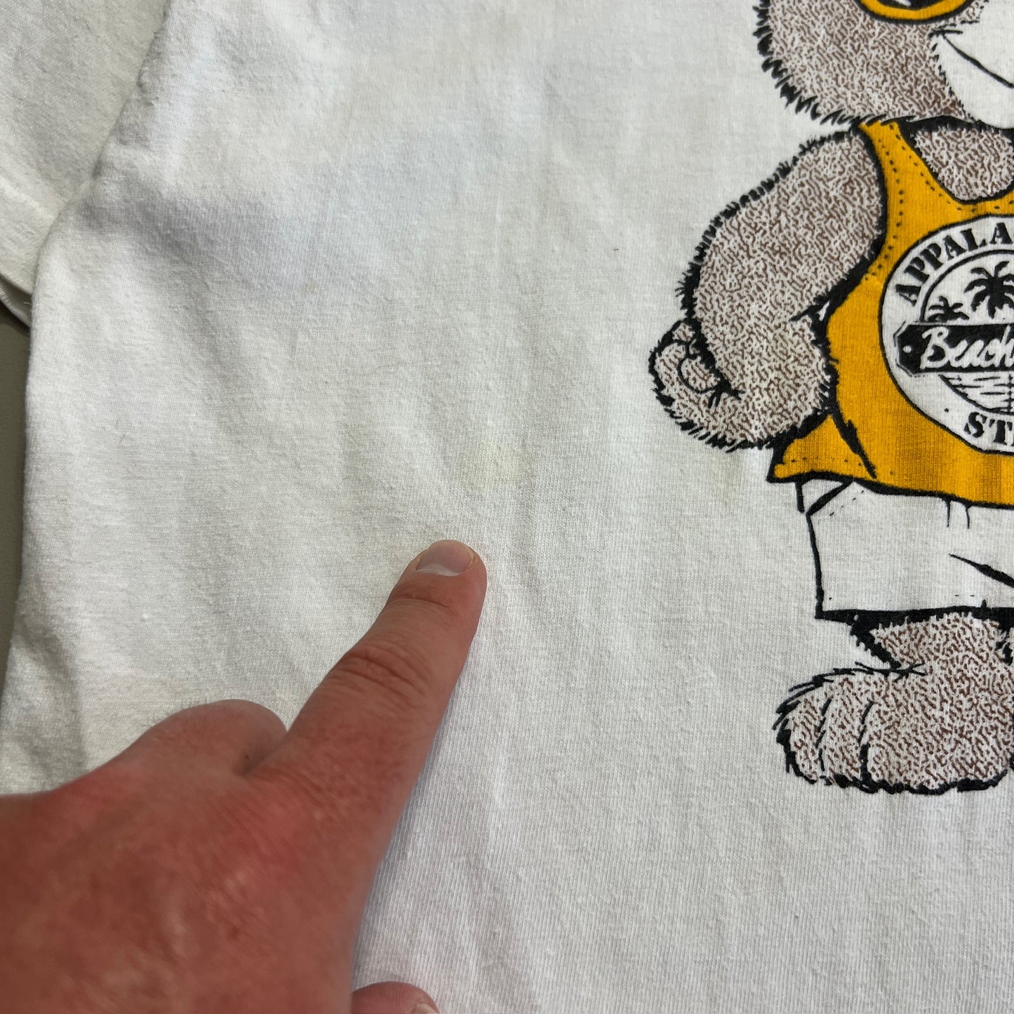 Medium 1980s Appalachian State Beach Club T-shirt