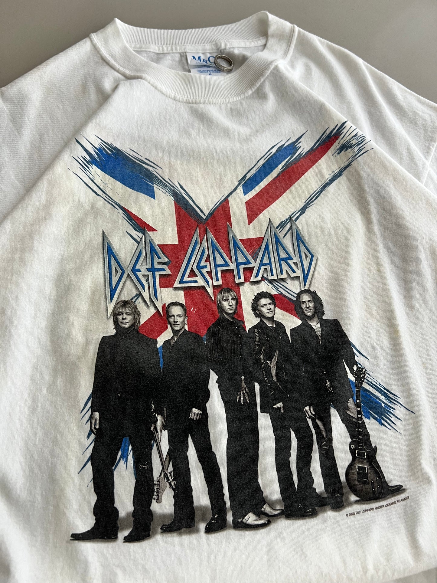 XL 2002 Def Leppard Tour T-shirt