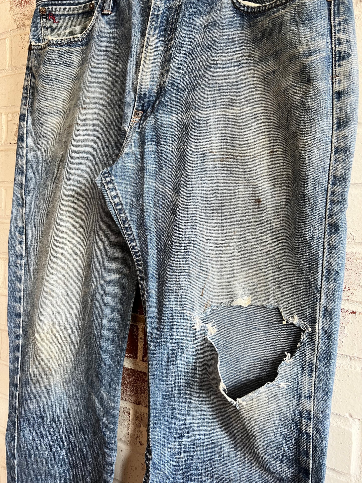 36x31 Distressed Polo Ralph Lauren Jeans