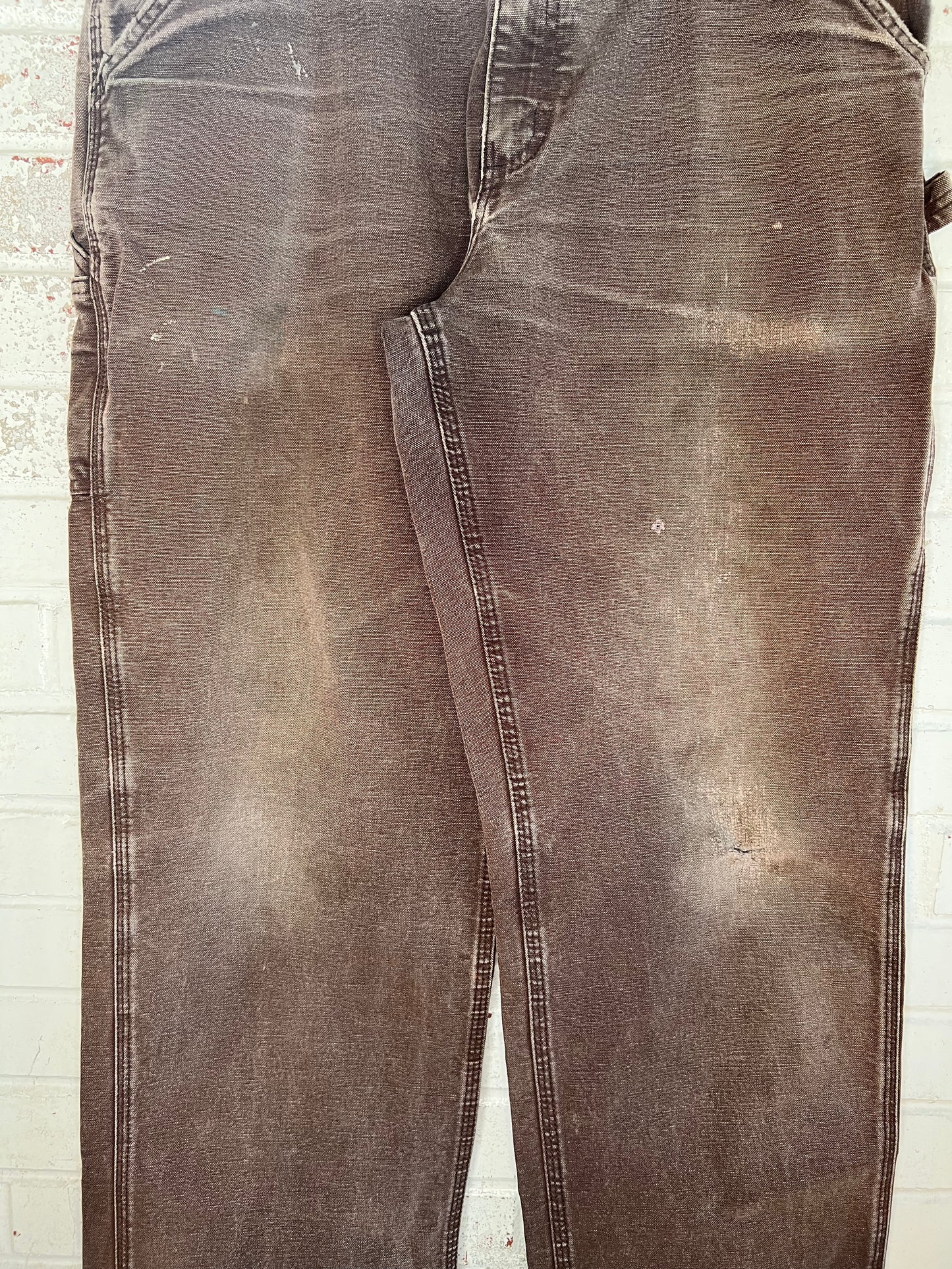 35x31 Mocha Carhartt Carpenter Pants