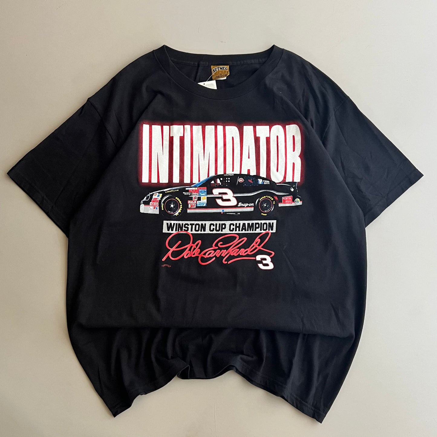 XL 90s Dale Earnhardt Winston Cup Champ Nutmeg T-shirt