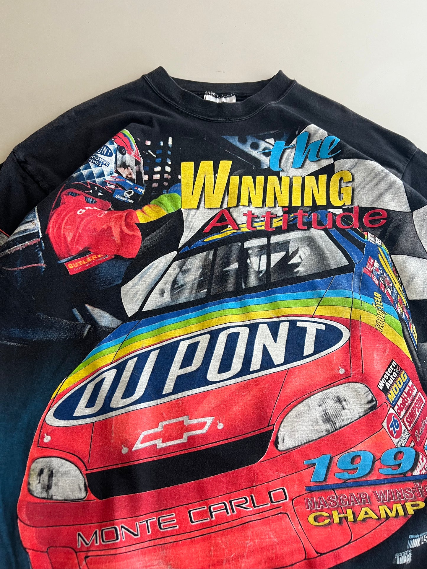 XL 1997 Jeff Gordon Winston Champion AOP T-shirt
