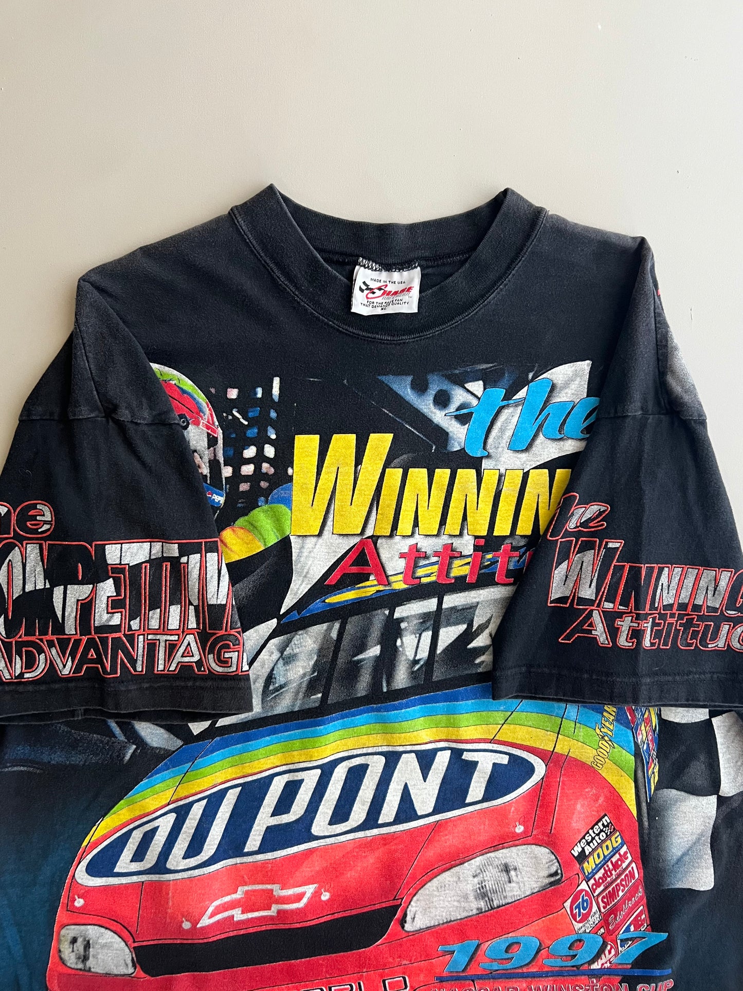 XL 1997 Jeff Gordon Winston Champion AOP T-shirt