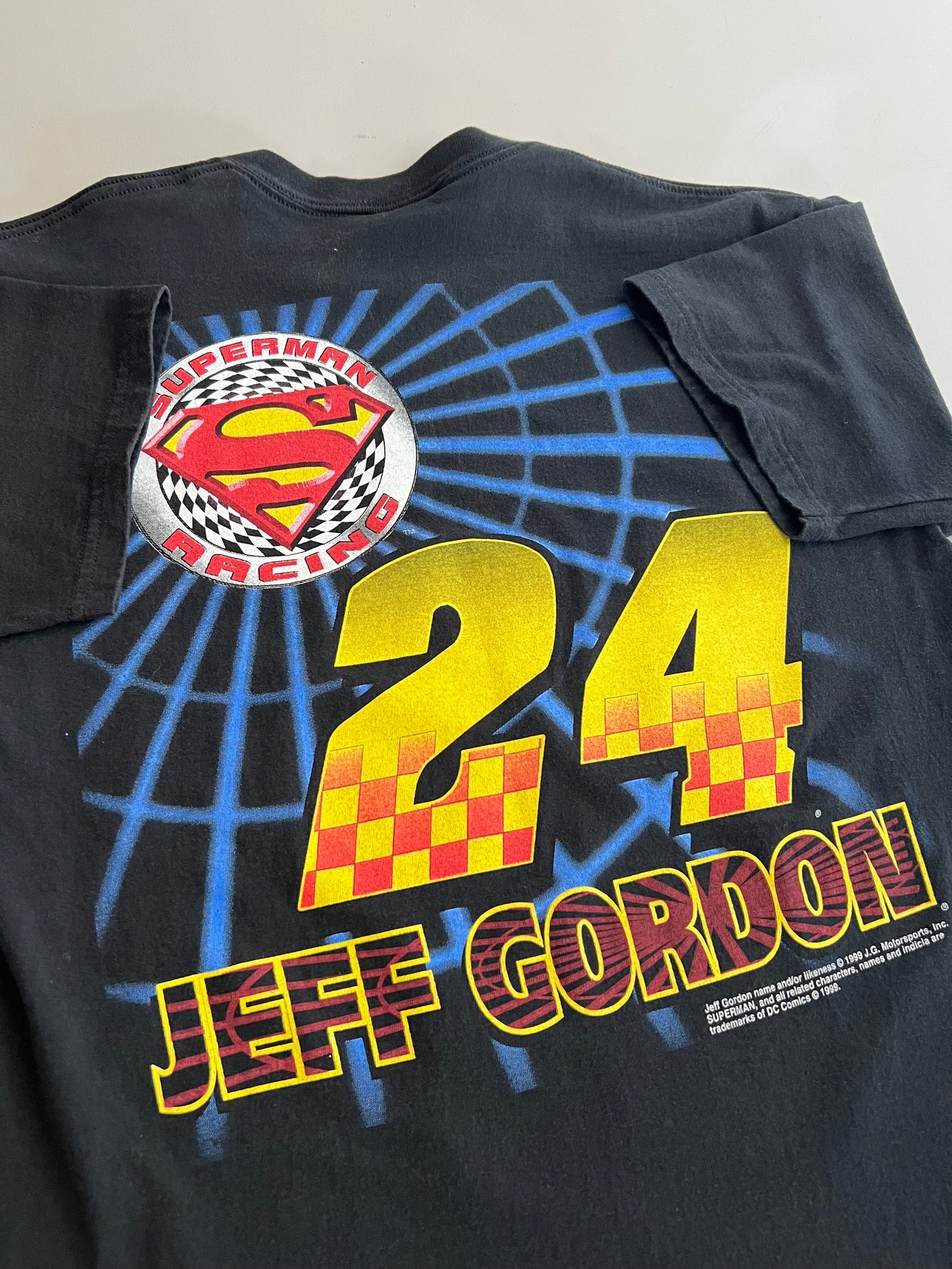 Medium 1999 Jeff Gordon Superman Racing T-shirt
