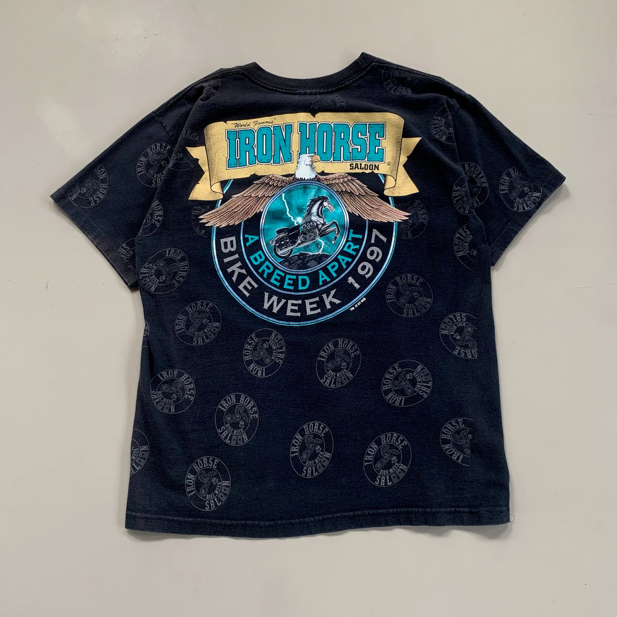 Large 1997 Iron Horse Saloon T-shirt
