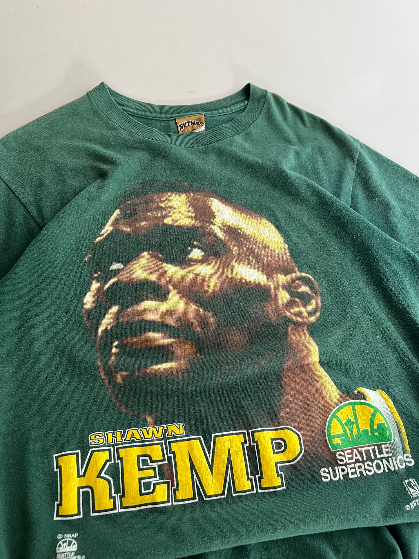 XL 90s Seattle Supersonics Shawn Kemp T-shirt