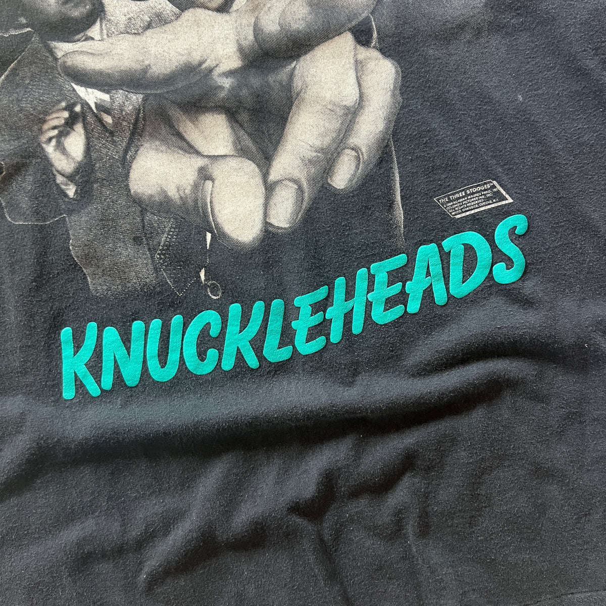 XL 1989 The Three Stooges Knuckleheads T-shirt