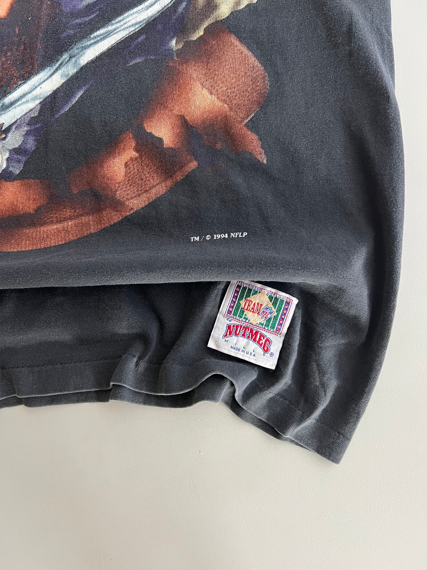 Large 1994 Oakland Raiders Break Through T-shirt