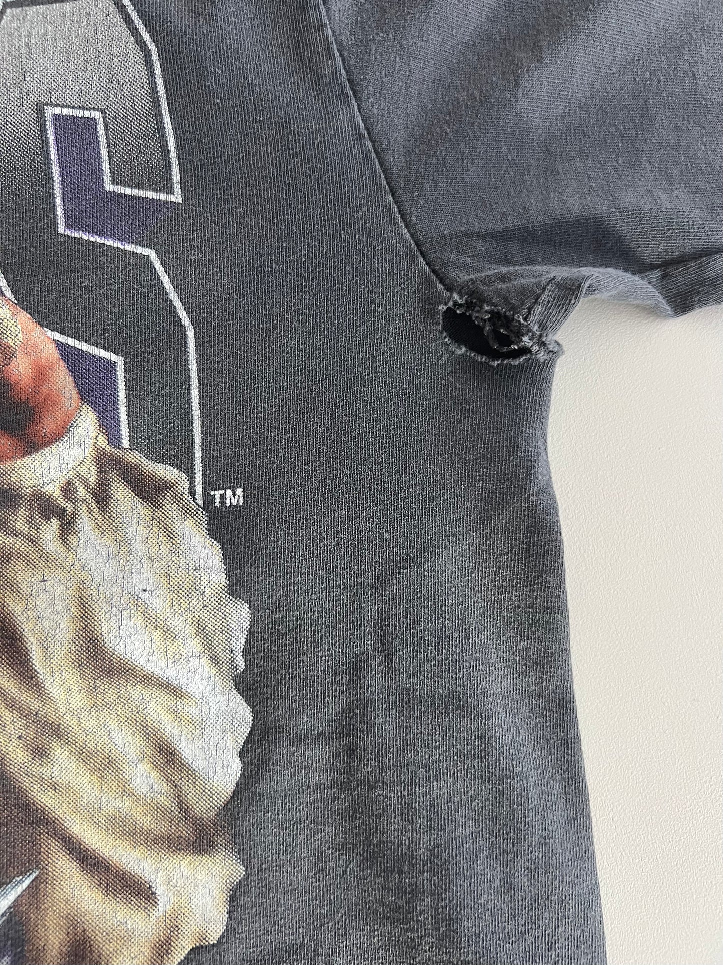 Large 1994 Oakland Raiders Break Through T-shirt