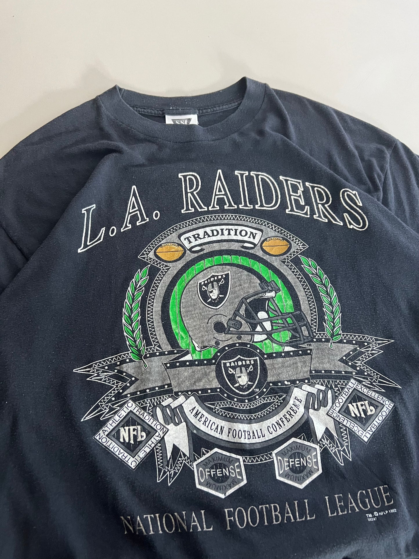XL 1992 Los Angeles Raiders T-shirt