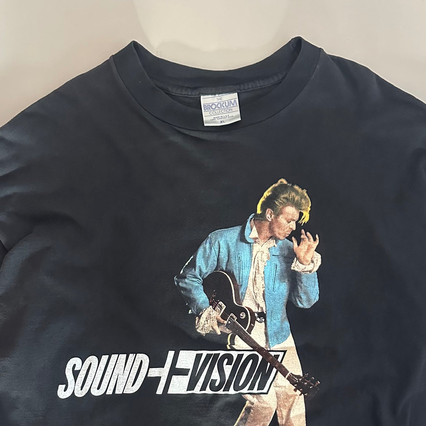 XL 1990 David Bowie Sound+Vision Tour T-shirt