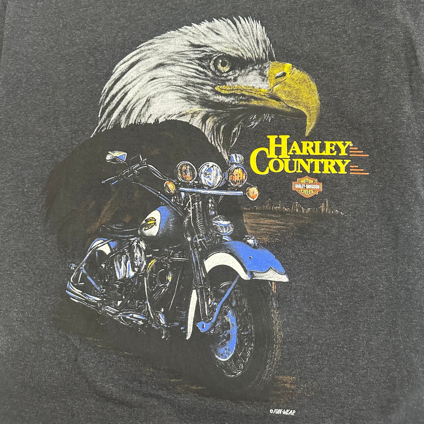 Large 90s Harley Davidson Harley Country T-shirt