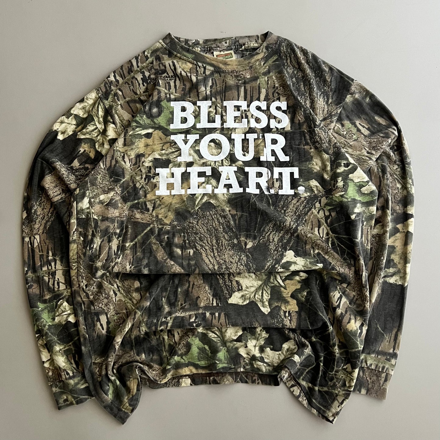 Large 2000s Camo Shop Merch