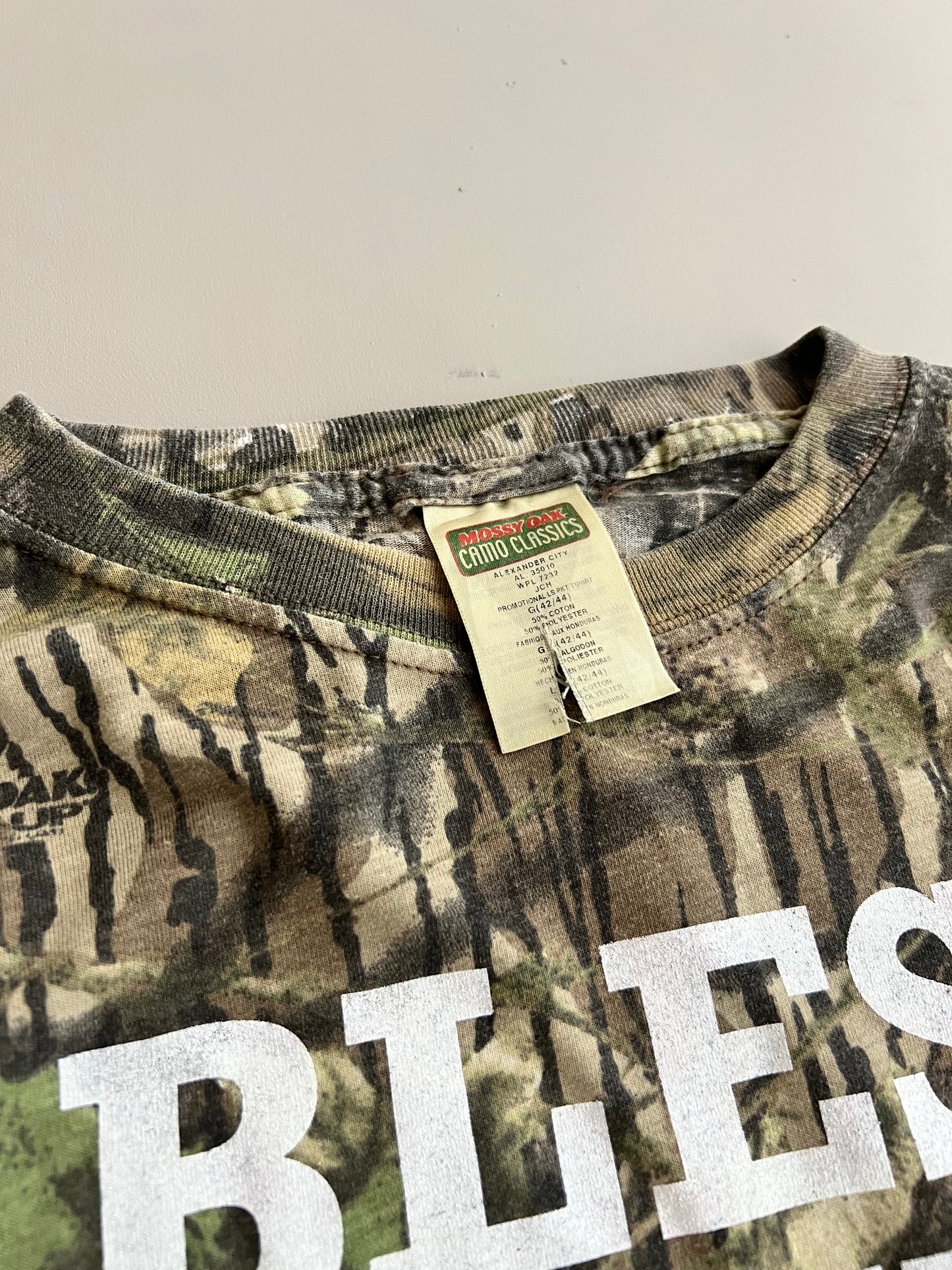 Large 2000s Camo Shop Merch