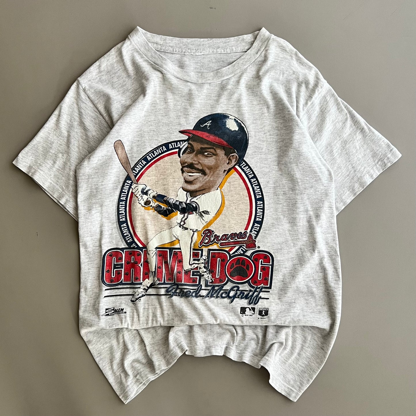 Medium 1993 Atlanta Braves Fred McGrill T-shirt