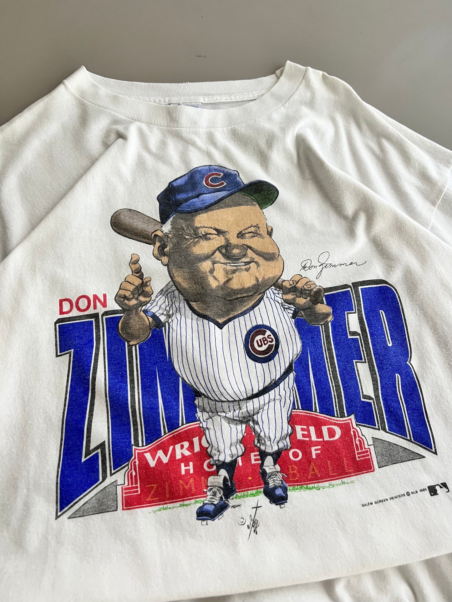 XL Chicago Cubs Don Zimmer T-shirt