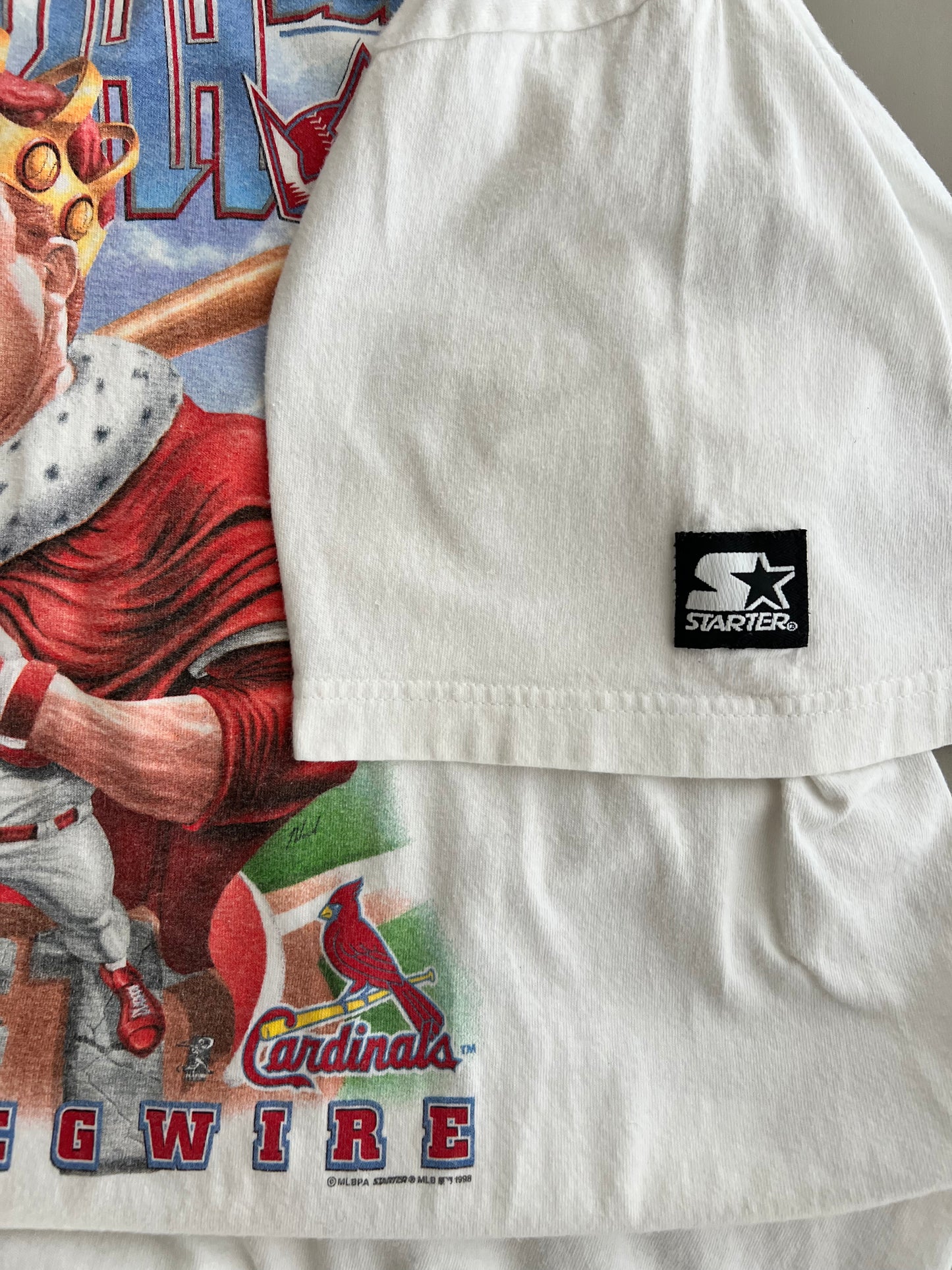 XL 1998 Saint Louis Cardinals King Mac T-shirt