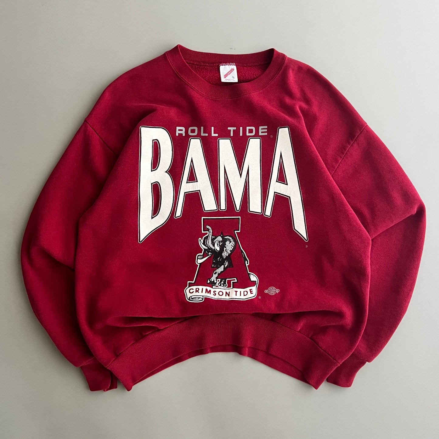 Large 90s Alabama Crimson Tide Sweatshirt