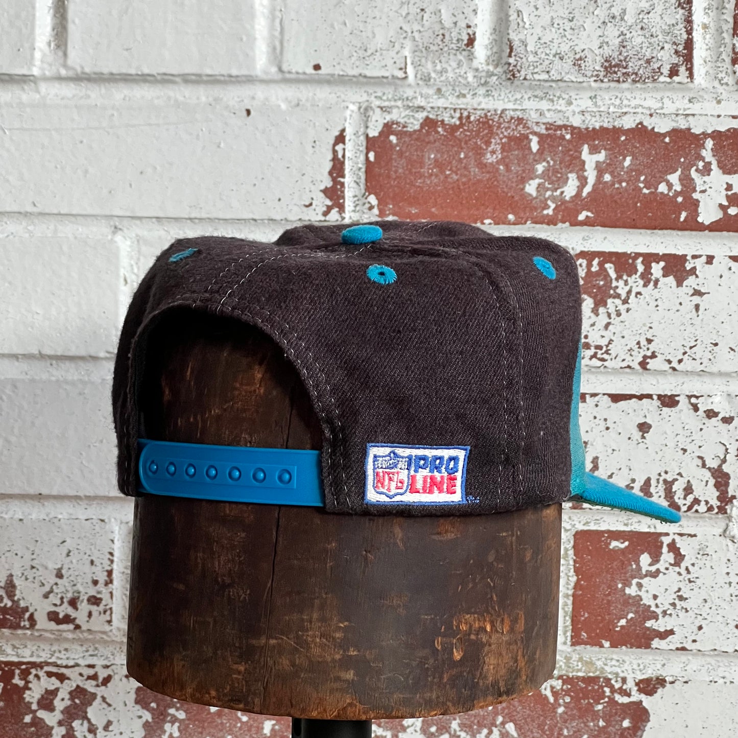 90s Carolina Panthers Logo Athletic Shark Tooth Hat