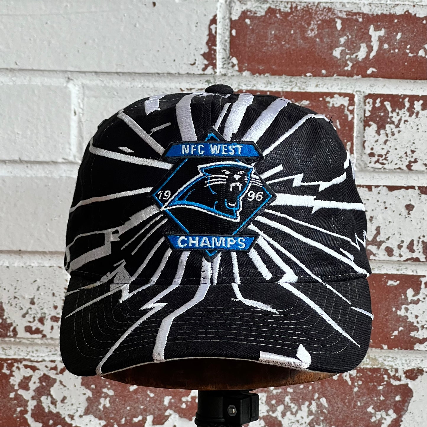 1996 Carolina Panthers Collision Starter Hat