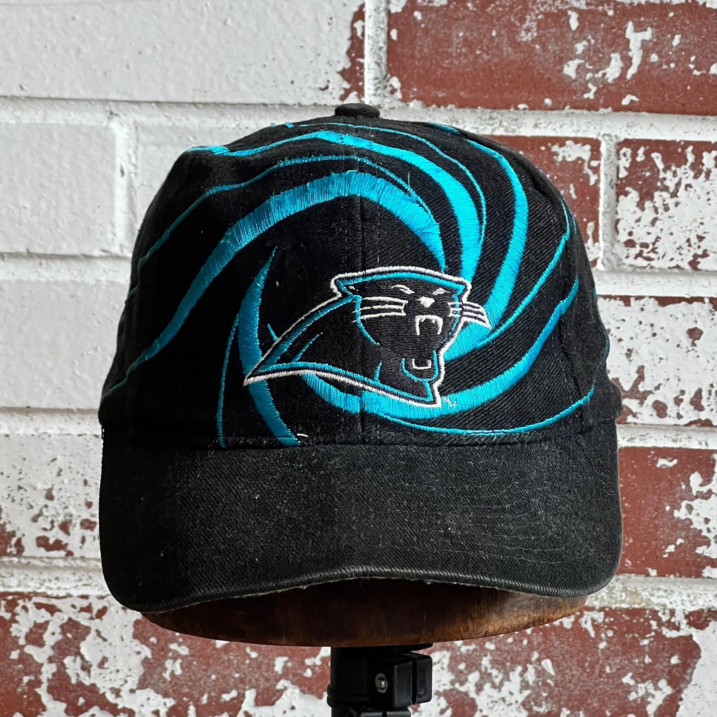 90s Carolina Panthers Swirl Hat