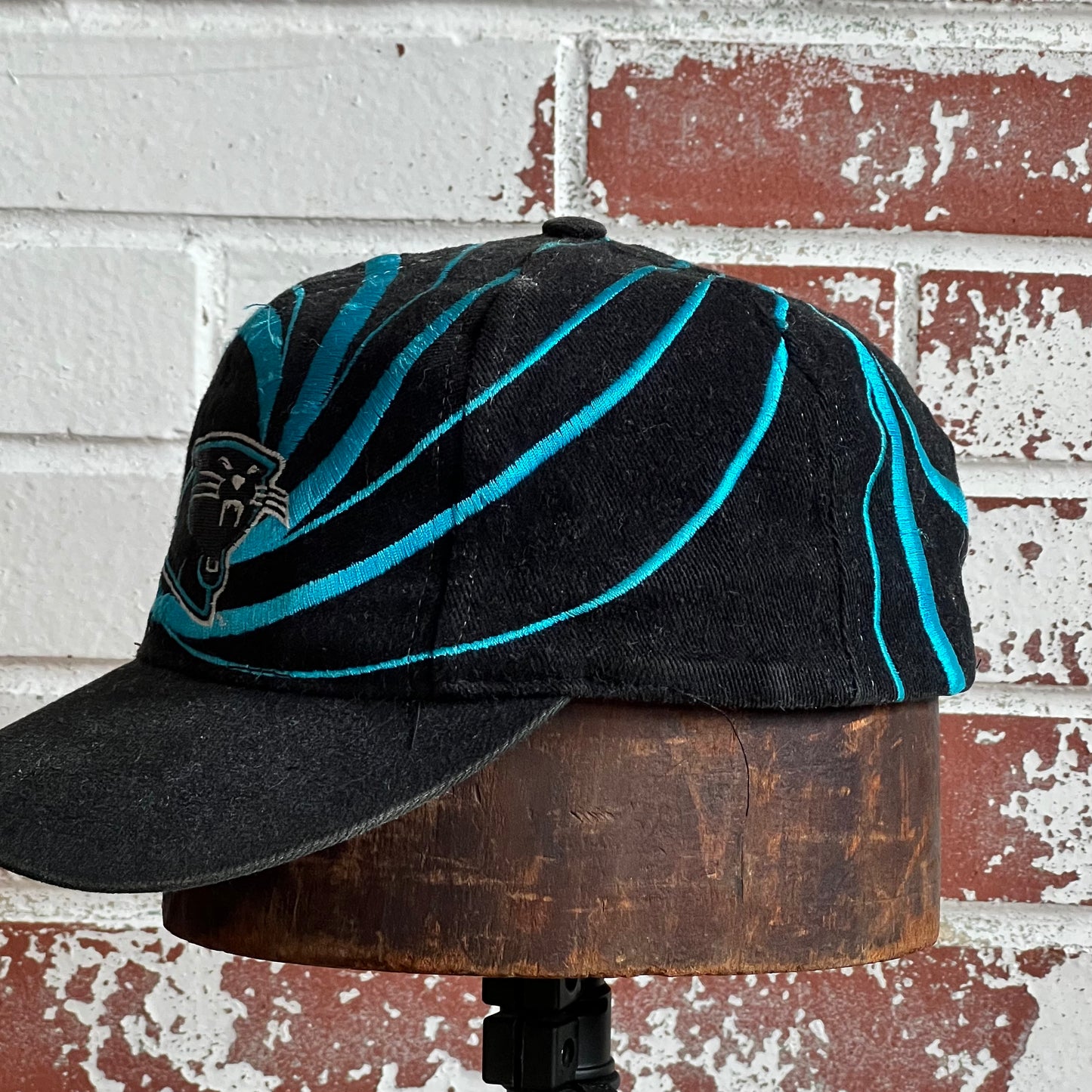 90s Carolina Panthers Swirl Hat