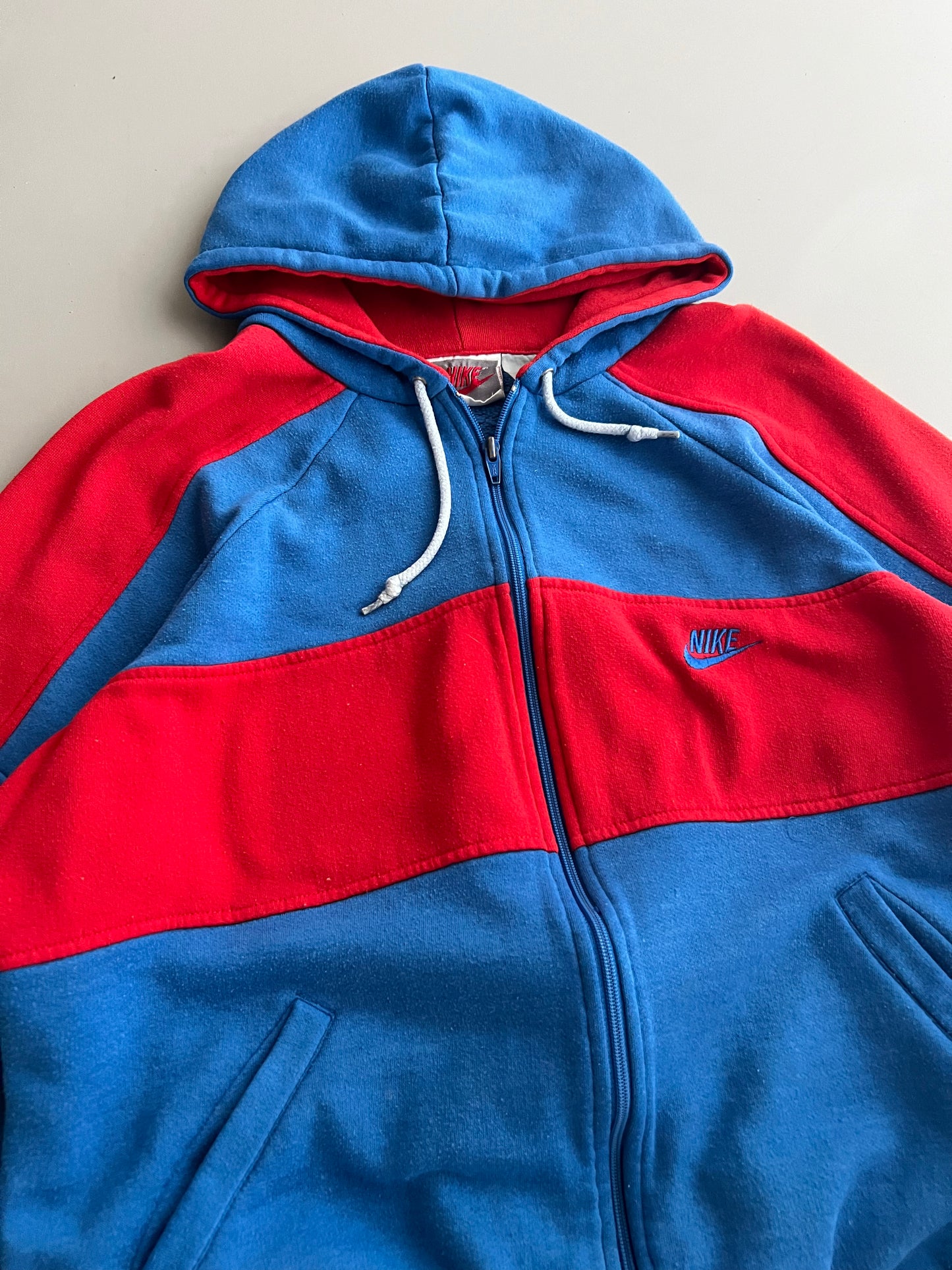 Large 90s Nike Striped Jacket