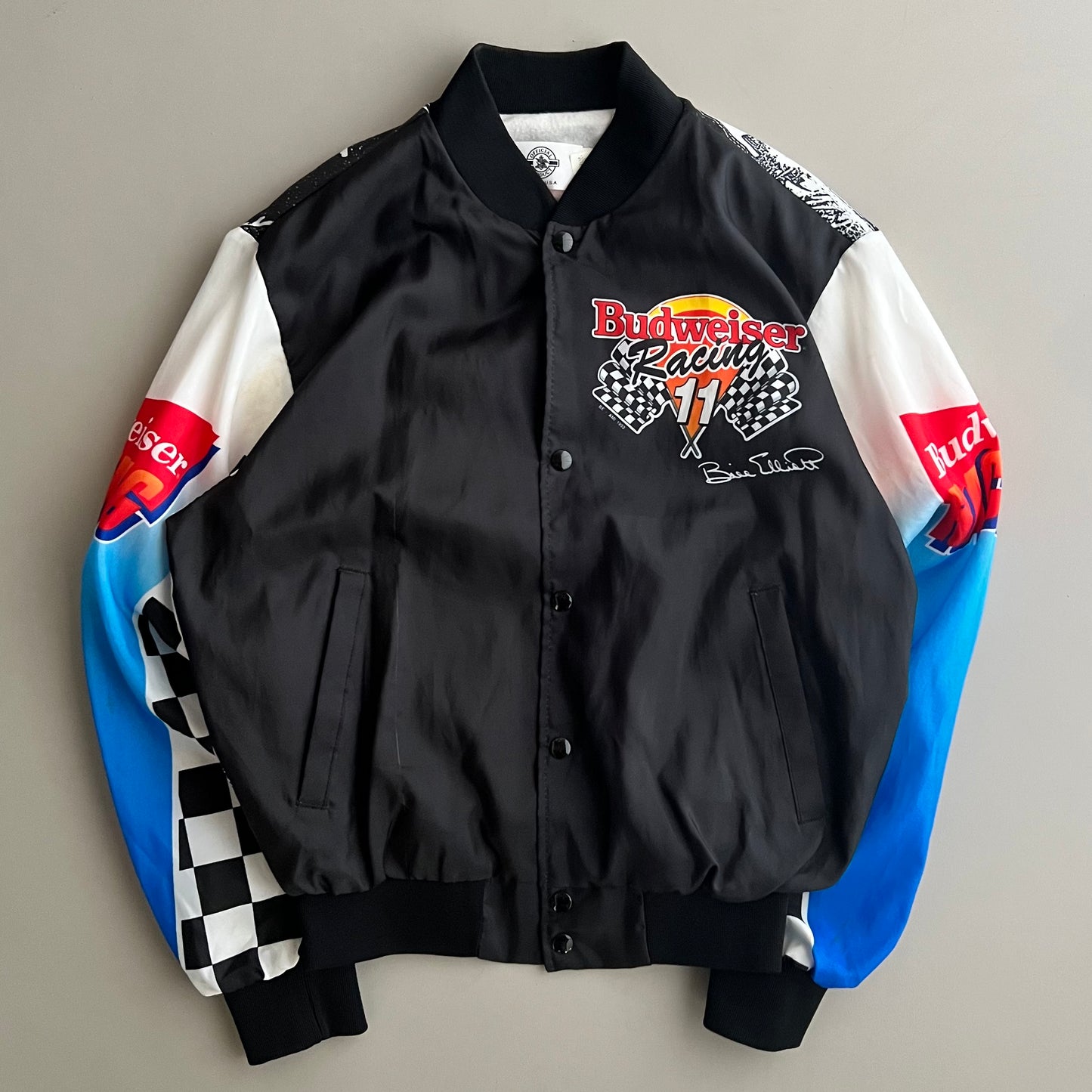 Medium 90s Bill Elliott Budweiser Jacket