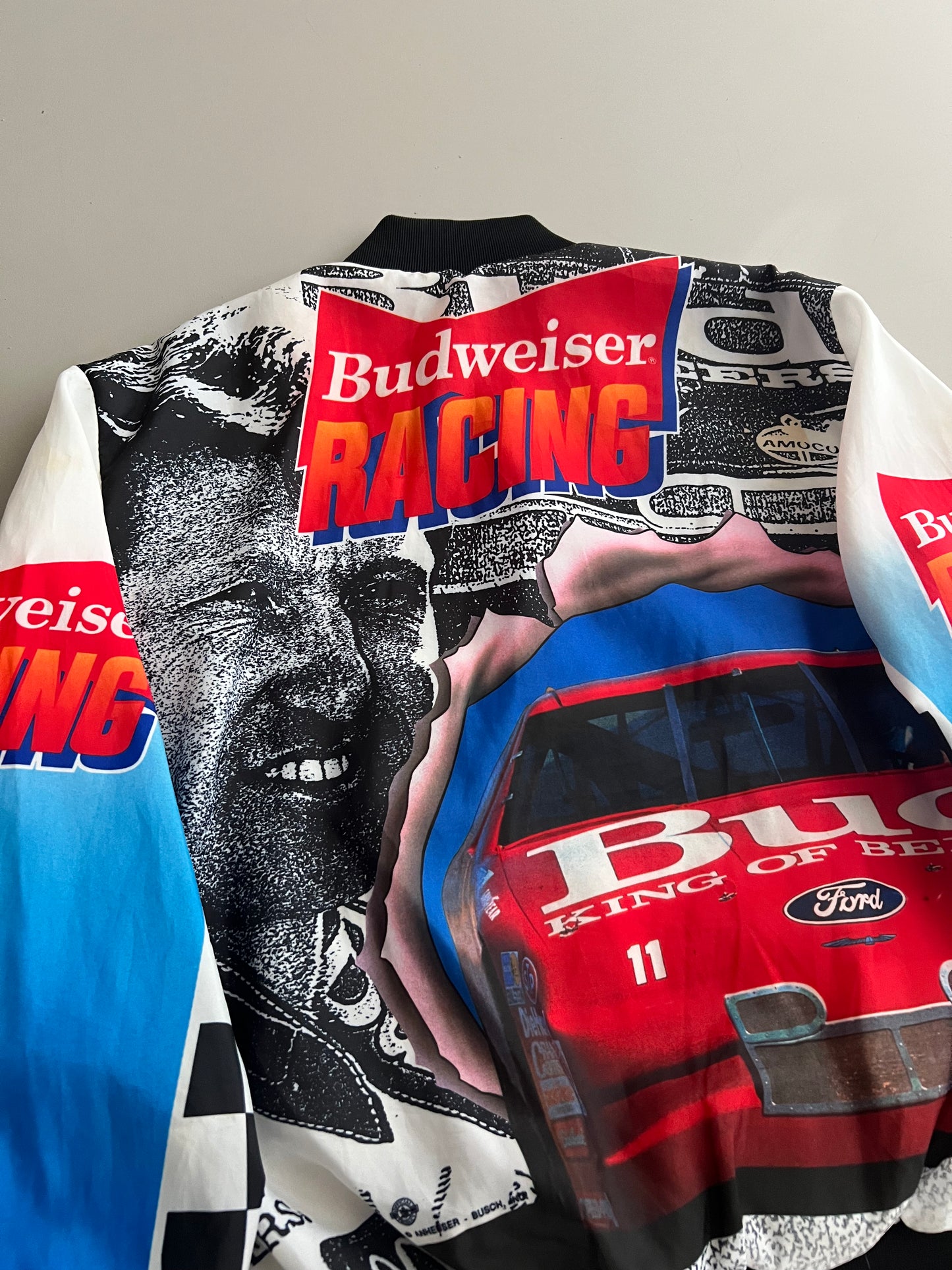 Medium 90s Bill Elliott Budweiser Jacket