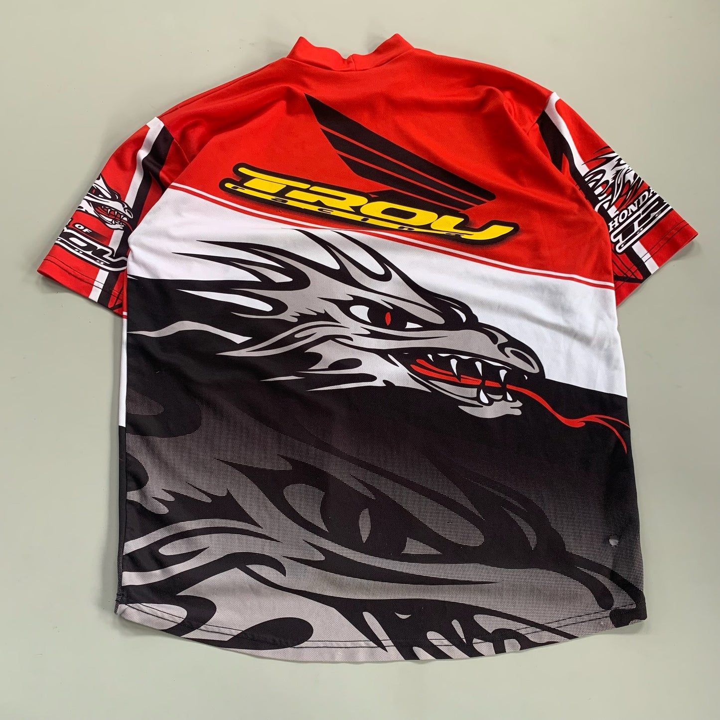 Large 2000s Carl Jones Honda Racing Jersey