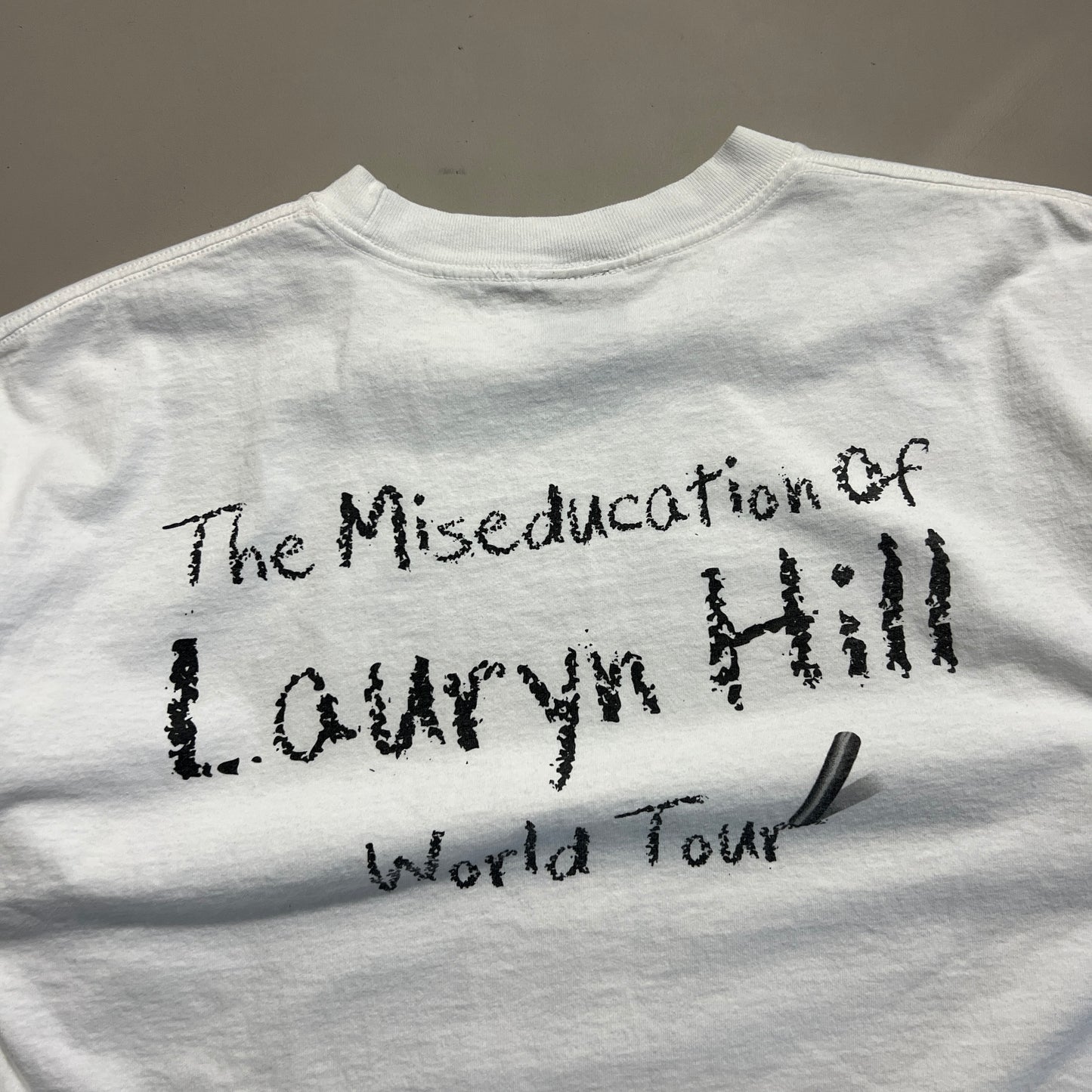 XL 1999 Lauryn Hill The Miseducation World Tour T-shirt