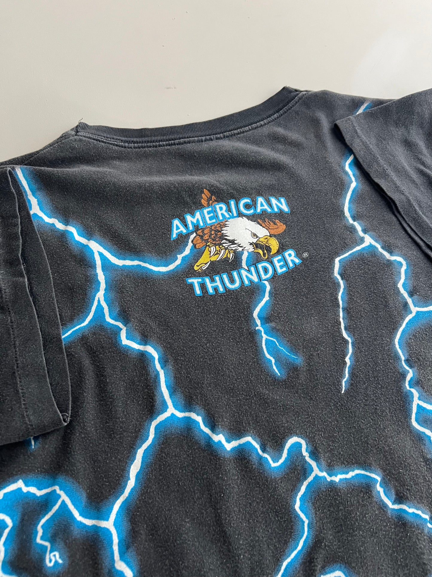 XL 90s Black Panther American Thunder T-shirt