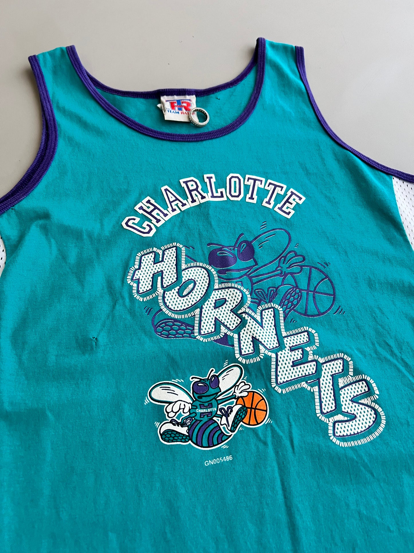 XL 90s Charlotte Hornets Jersey