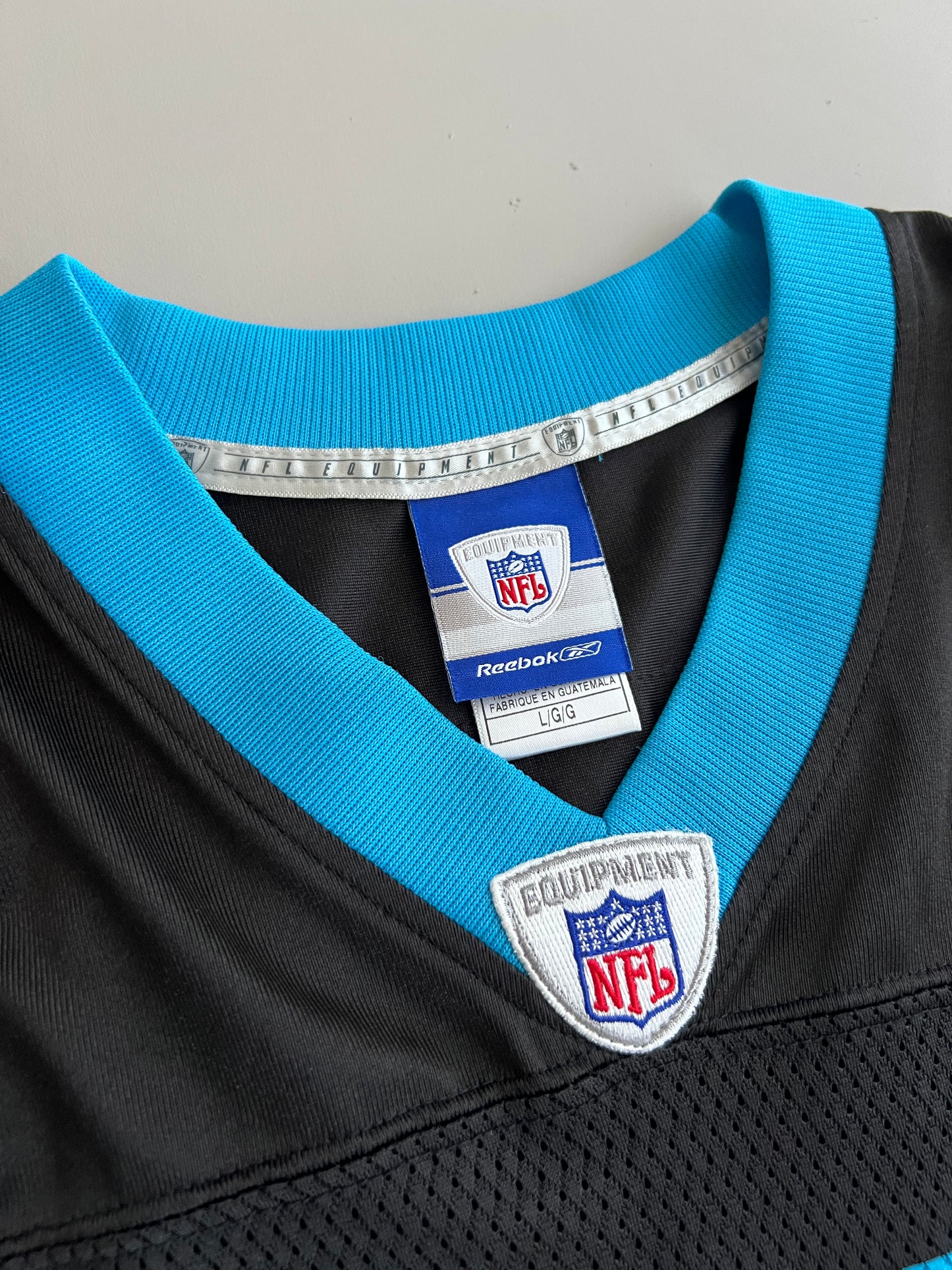 Large Carolina Panthers Julius Peppers Jersey