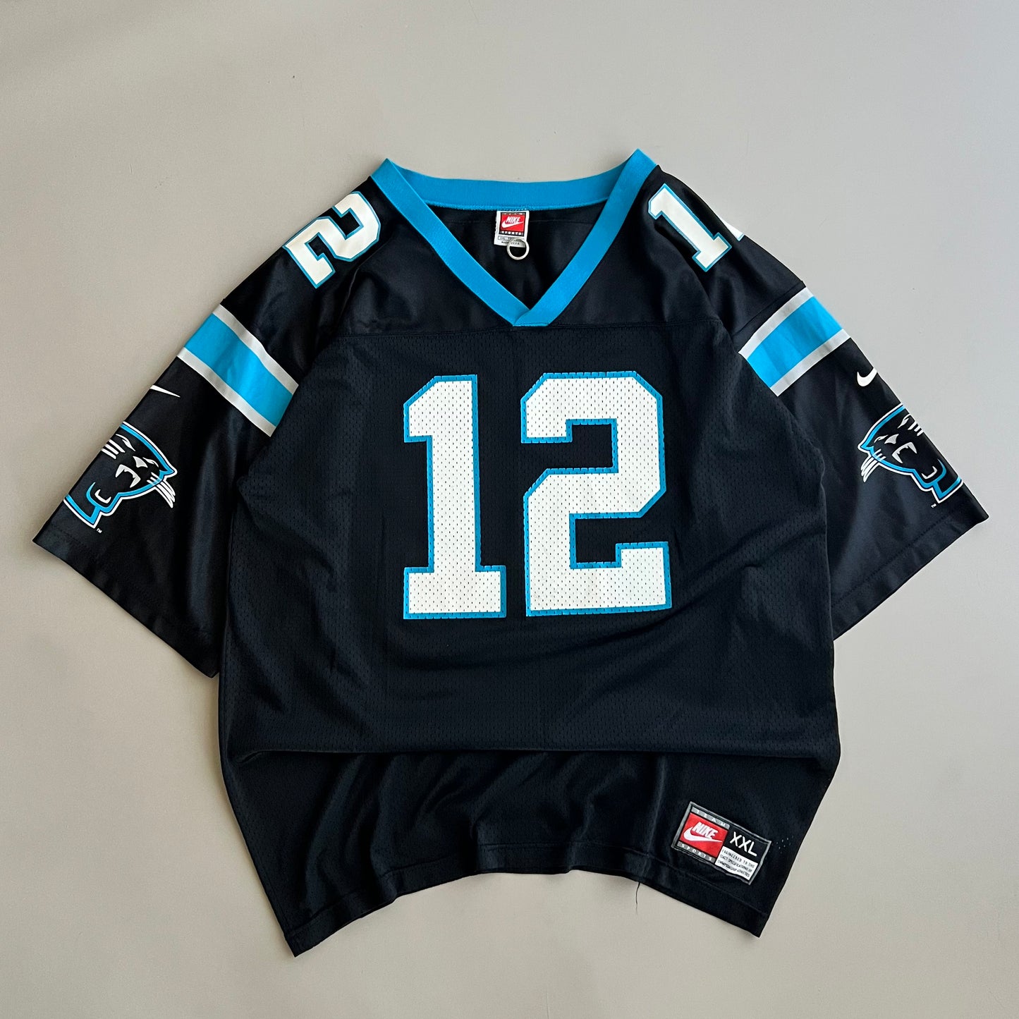XXL 90s Carolina Panthers Kerry Collins Nike Jersey