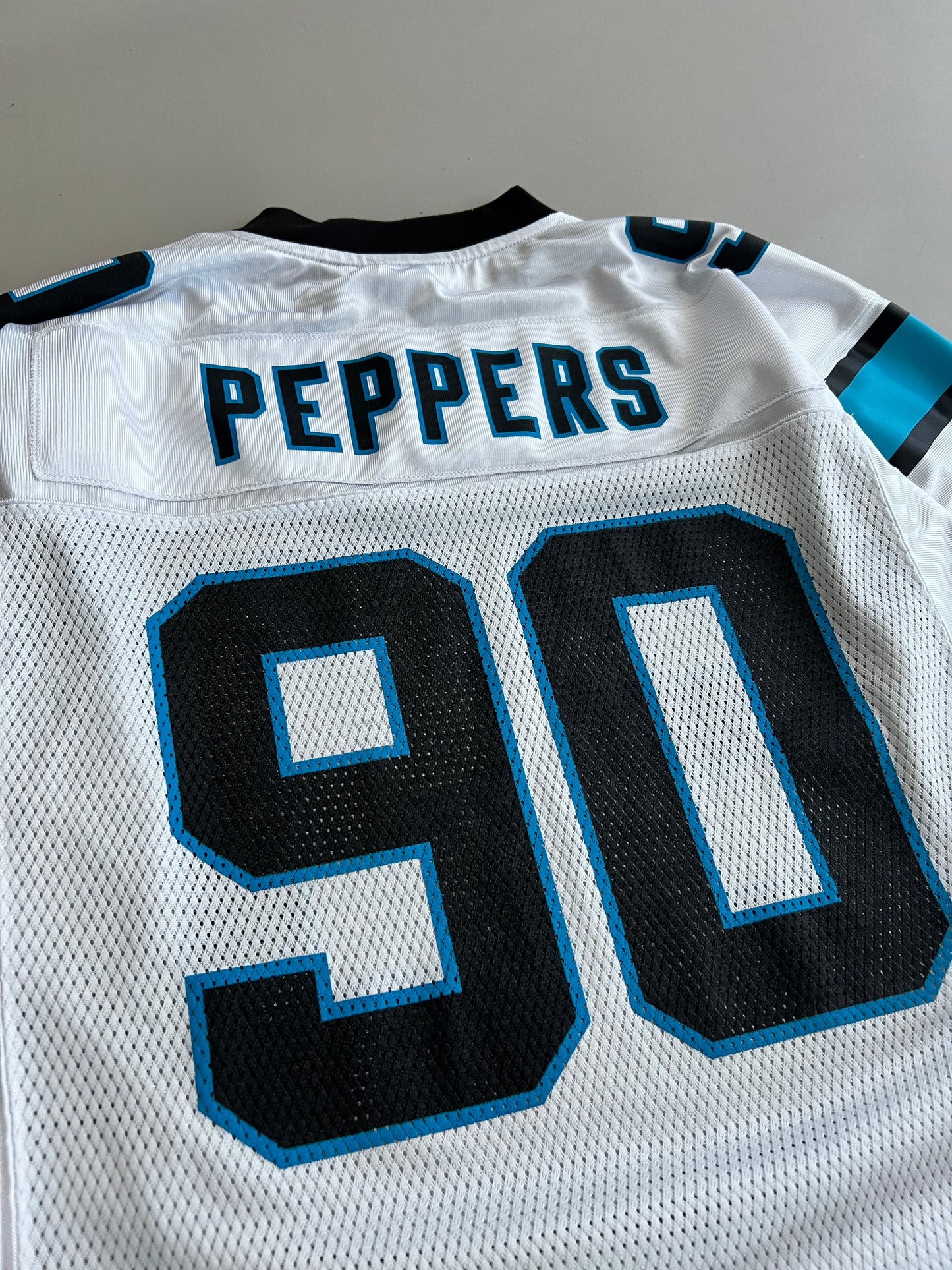 Large Carolina Panthers Julius Peppers Jersey