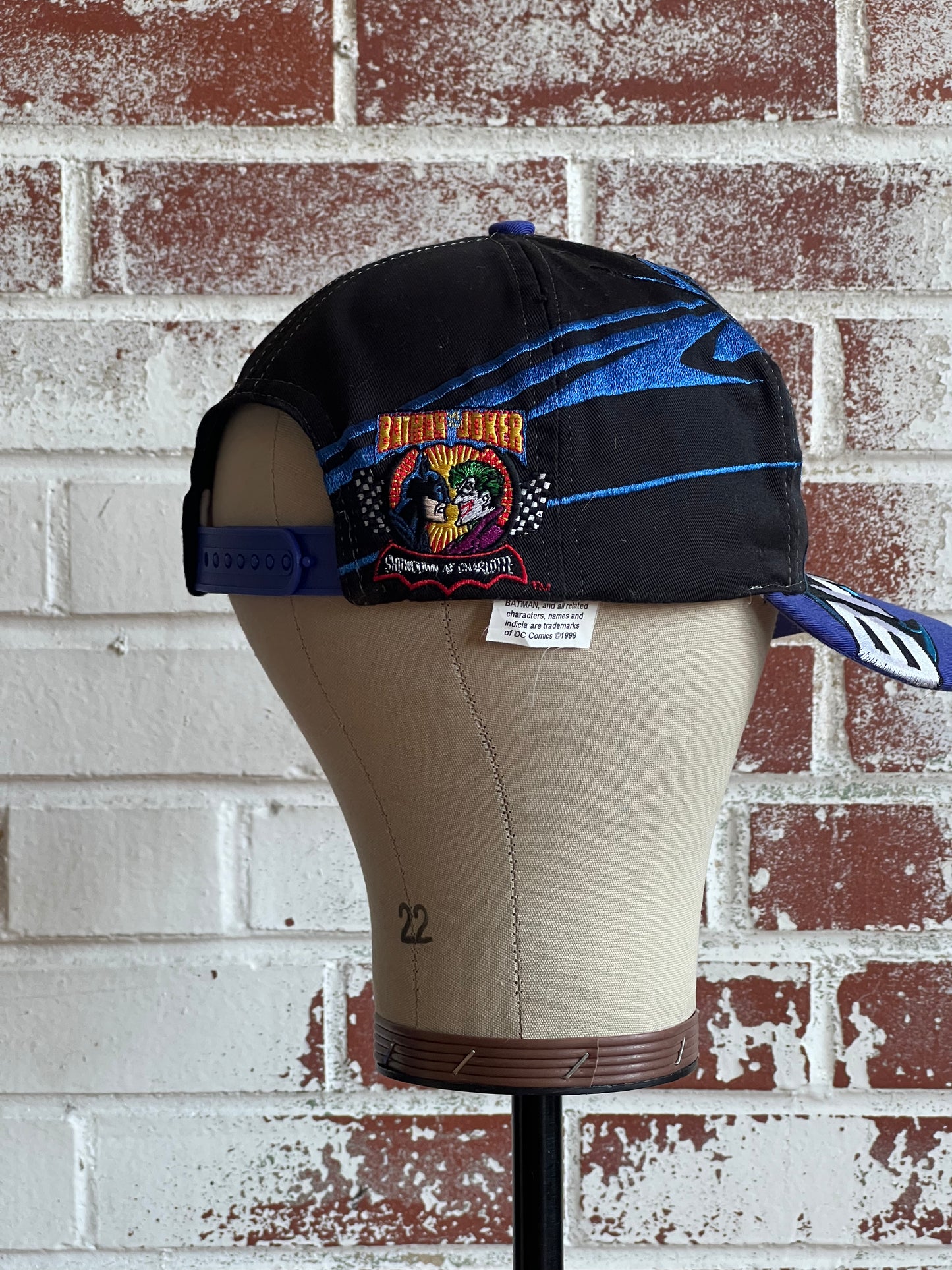 1998 Dale Jarrett Batman vs Joker Hat