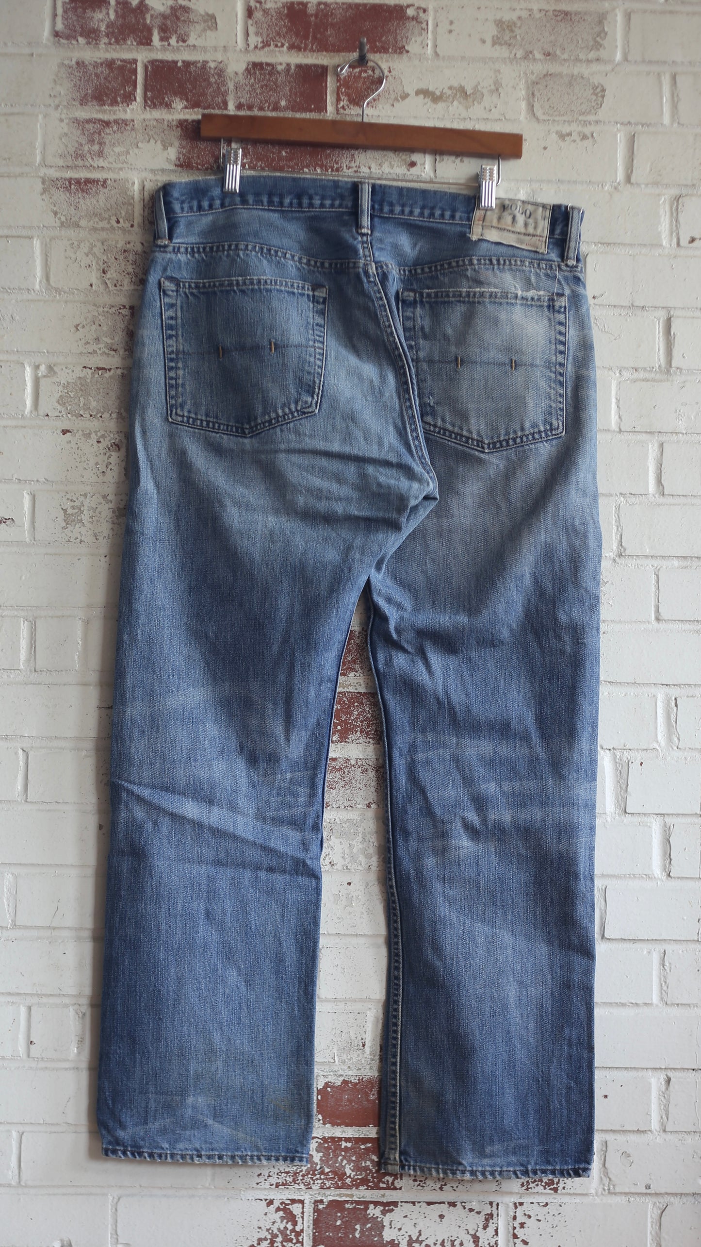 36x31 Distressed Polo Ralph Lauren Jeans