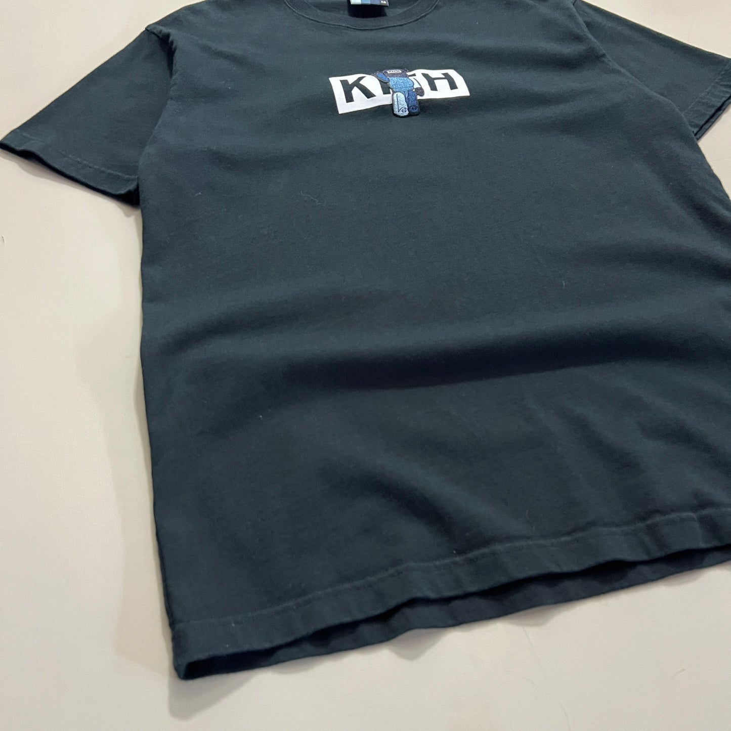 XS Kith x Bear Brick Black T-shirt