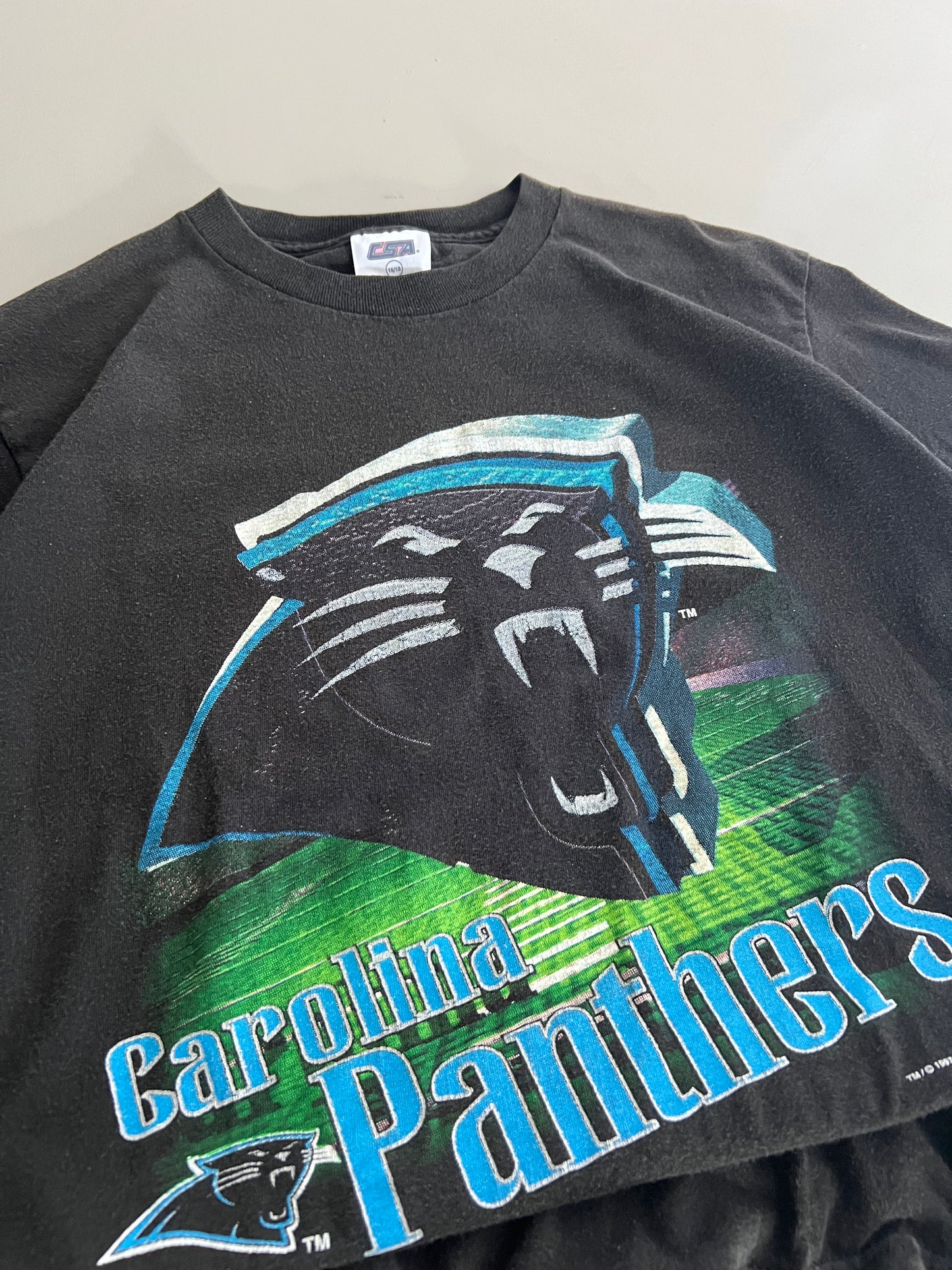 Youth Large 1997 Carolina Panthers T-shirt