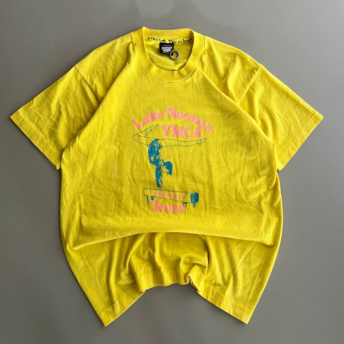 Large 90s Lake Norman YMCA Gymnastics Team T-shirt