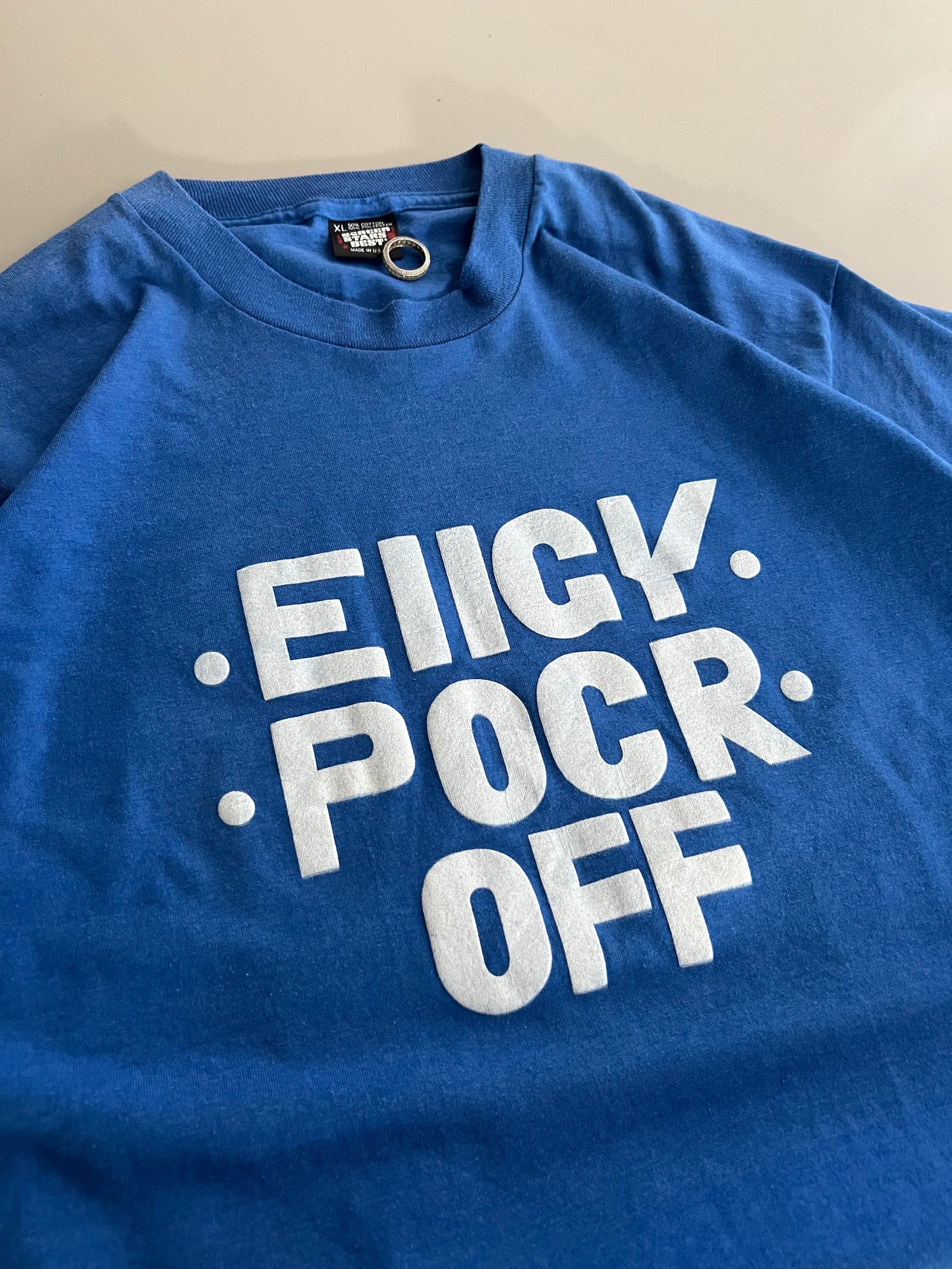 XL 80's F*** O** Slogan T-shirt