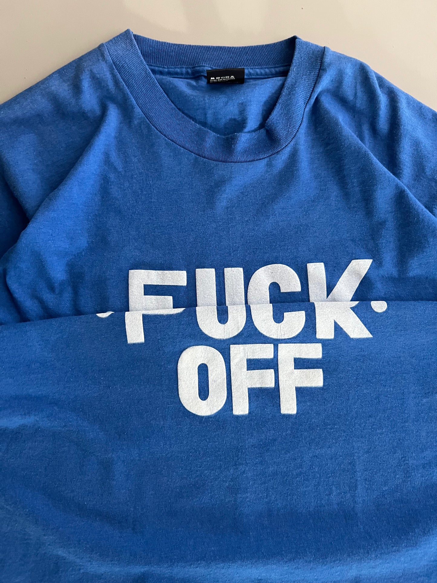 XL 80's F*** O** Slogan T-shirt