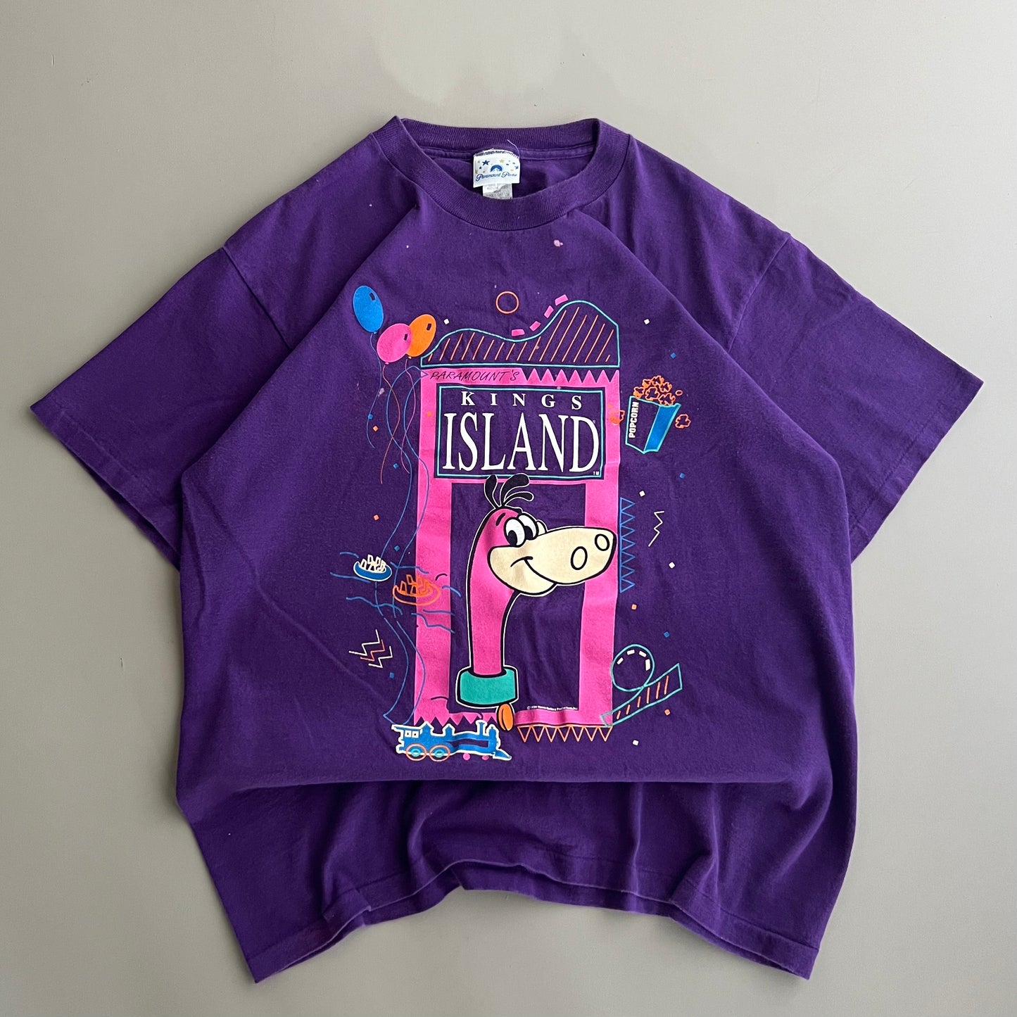 Large 1994 Paramount Kings Island T-shirt