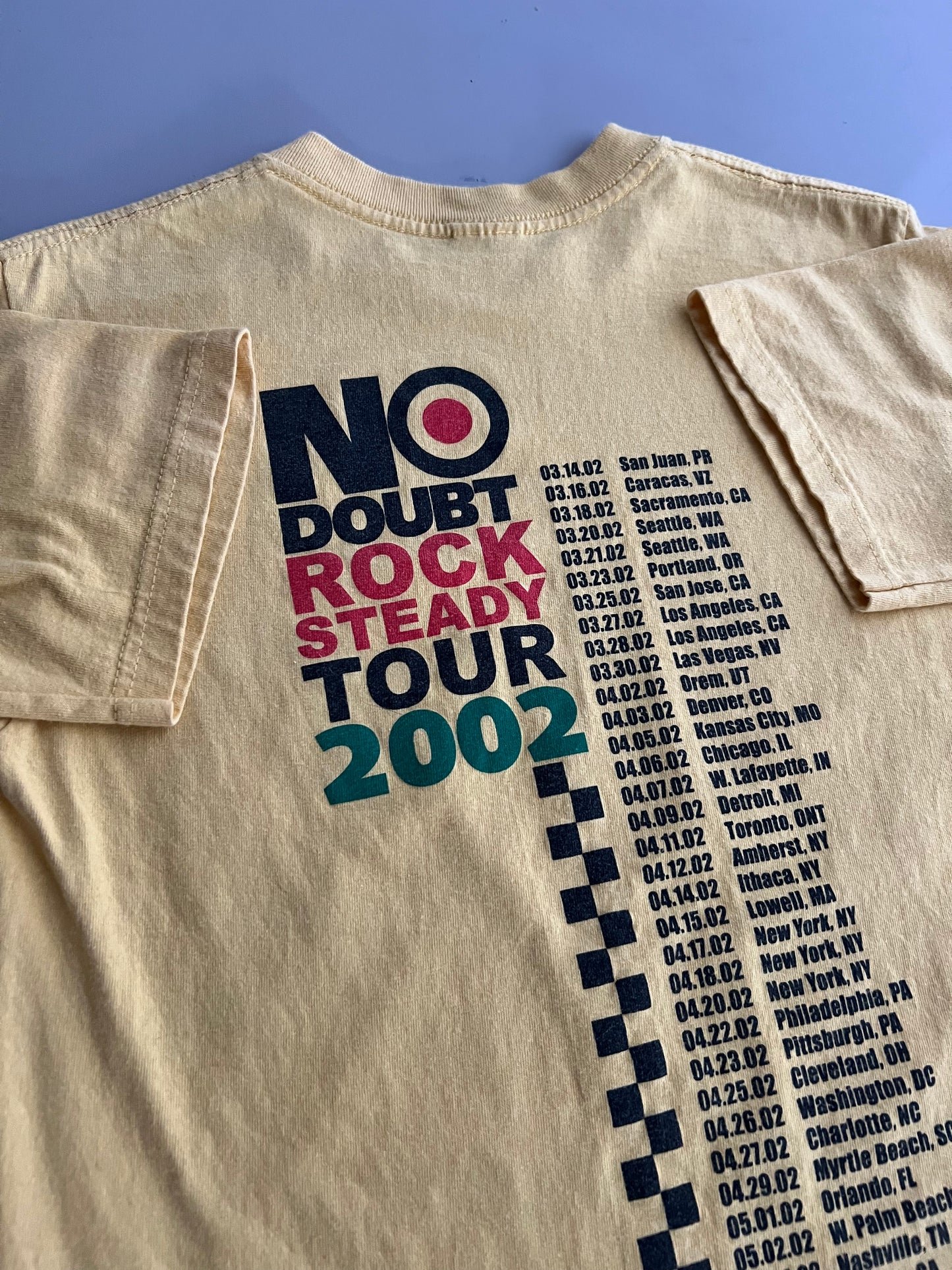 Small 2002 No Doubt Tour T-shirt