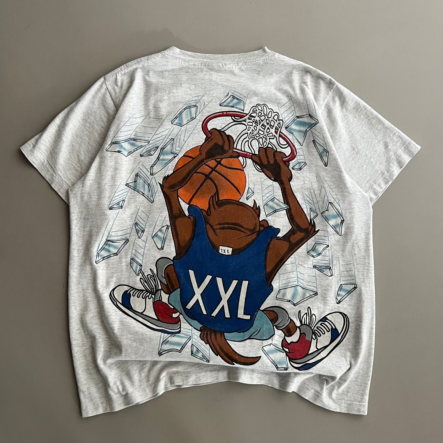 Large 1993 Taz Dunking T-shirt