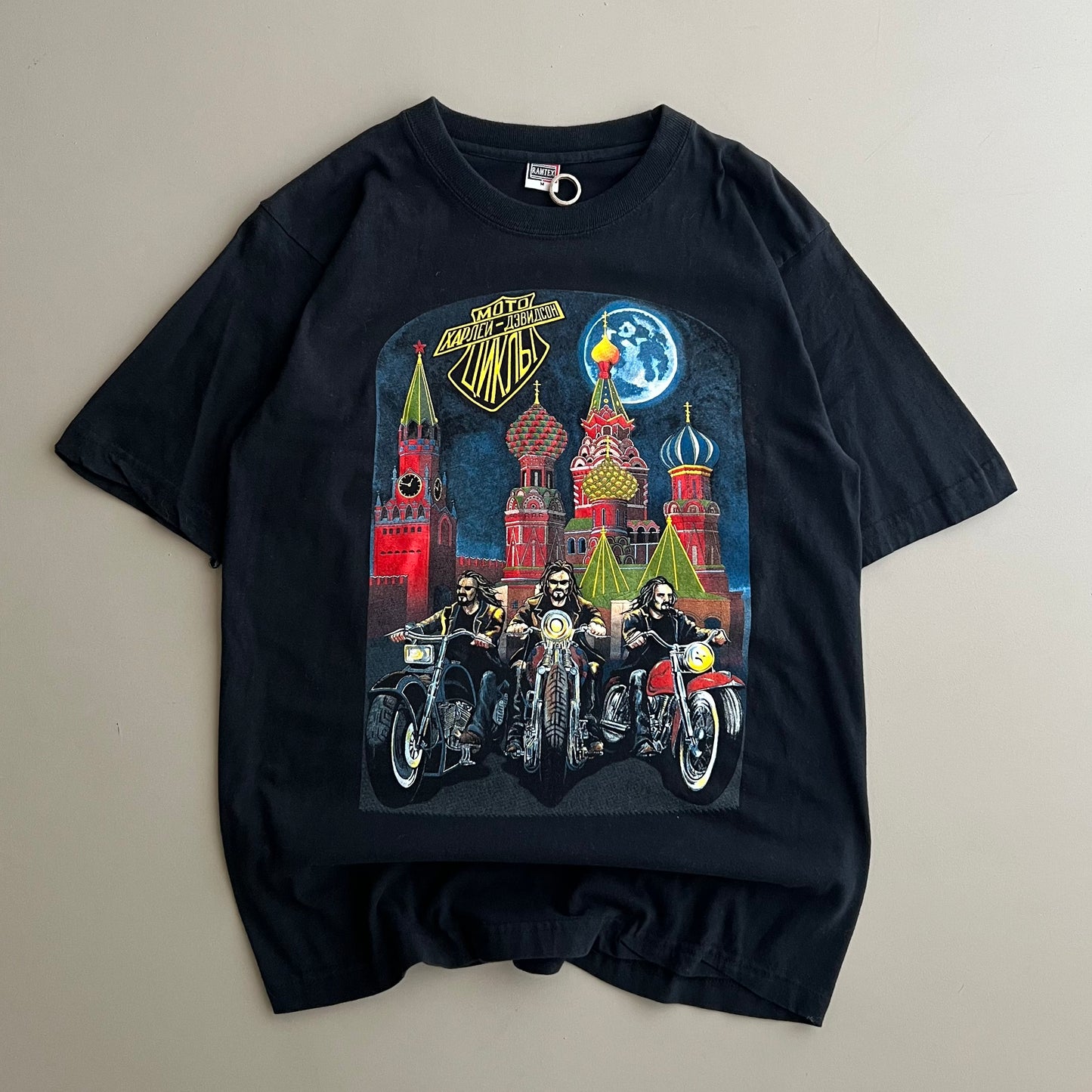 Medium 90s Harley Davidson Russia T-shirt