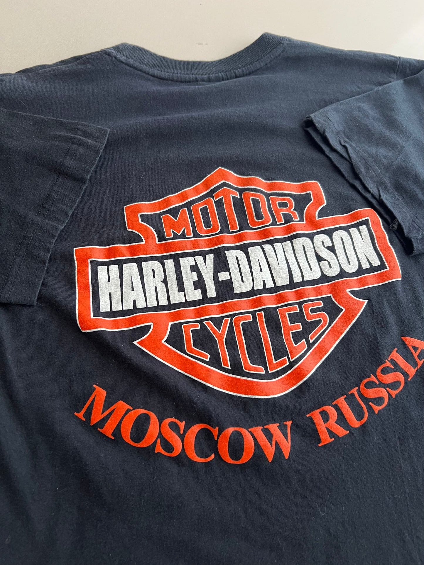 Medium 90s Harley Davidson Russia T-shirt